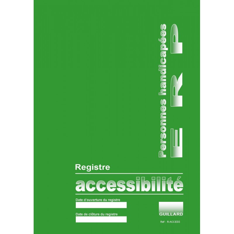 Accessibilit Erp Le Registre Public D Accessibilit De Bonne Qualit