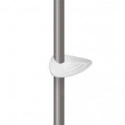 Porte-savon coulissant barre douche Ø 35 DELABIE 511912W