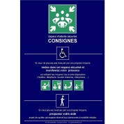 Panneau de consignes - GUILLARD