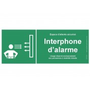 Panneau signal interphone d'alarme pour PMR - Guillard