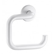 Porte-papier WC à rouleau Porte-papier WC à rouleau - époxy blanc - DE-4081