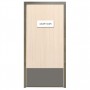 Protection bas de porte adhésive Gris WATTELEZ 630027 - illustration