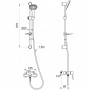 Kit douche SECURITHERM - mesure