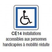 Panneau d'indication de services CE 14 - Ecolign Panneau d'indication de services CE 14 - Ecolign - NADIA