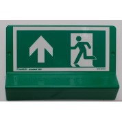 Support de signalisation issues de secours symbole et braille