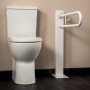 Barre d'appui sur colonne personne handicapée