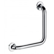 Poignée à 90° Ø 32, Inox poli, 2 finitions Poignée à 90° Ø 32, Inox poli, 2 finitions