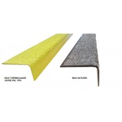 Nez de marche Granit antidérapant en inox Nez de marche granit - 2 couleur