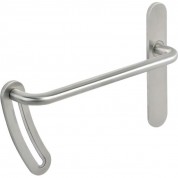 Béquille J-RoX en inox - poignée PMR Ensembles J-RoX en inox brossé 304 - accessibilité PMR