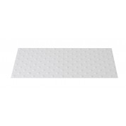 Dalle podotactile Blanc classé feu 420 x 825 mm Bande d’éveil de vigilance Waccess 825 * 420 mm - Blanc