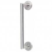 Poignées de tirage droites porte PMR en inox 304 - Boëdic