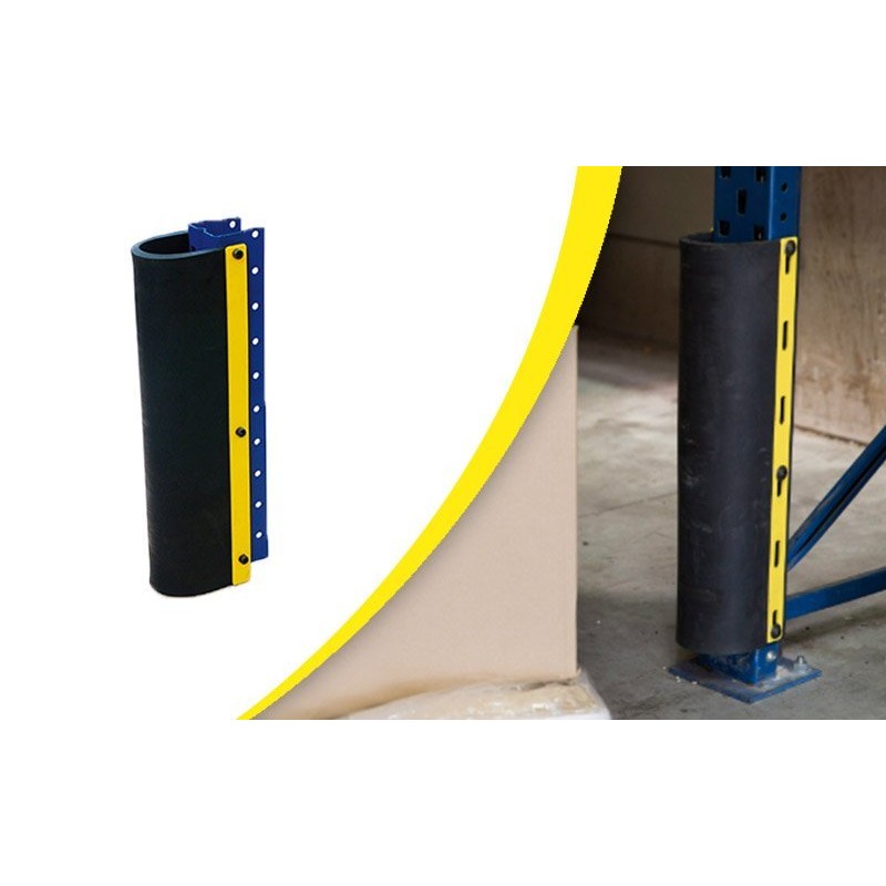 Protège-pied De Rack Arrondi Mottez B378S - Hauteur 36 Cm, Diamètre Intérieur 98 Mm - Pour Protéger Et Stabiliser