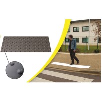Dalle podotactile spécial voirie bande d’éveil de vigilance podotactile Waccess® spéciale voirie