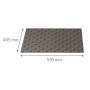 bande d’éveil de vigilance podotactile Waccess® spéciale voirie - dimension 405x590mm