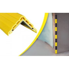 Angle de protection mur ANGL’ISOL plat sur alu Angl'isol Jaune, jaune/noir