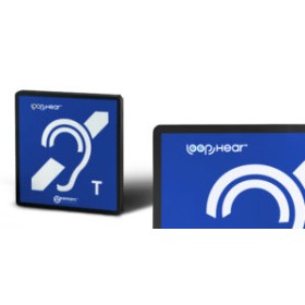 boucle magnétique - WALLOOP Panneau Walloop bleu Geemarc 1