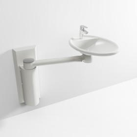 Lavabo pivotant SWINGline à hauteur variable ROPOX SWINGLINE SANS STATION