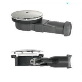 Siphon slim pour receveurs extra plat D90 Bonde Wirquin douche D90 slim