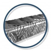 Nez de marche MAYOL en aluminium Nez de marche Mayol en aluminium naturel - zoom