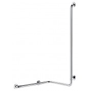 Poignée de douche d'équerre Ø 32, modèle à gauche Ultra Polish DELABIE 5100G