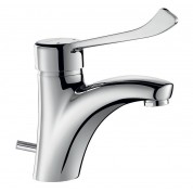 Mitigeur lavabo H.85 L.135 Mitigeur lavabo H.85 L.135 avec vidage - DELABIE 2520L