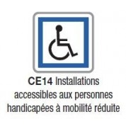 Panneau d'indication de services  CE 14 - Bretagne Panneau d'indication de services  CE 14 - Bretagne - NADIA