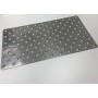 Dalle podotactile "grain de riz" en alu