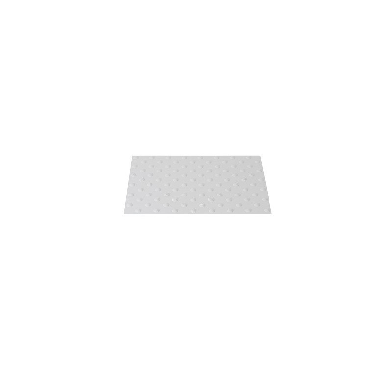445 x 400 mm noir Dalle podotactile auto adh/ésive
