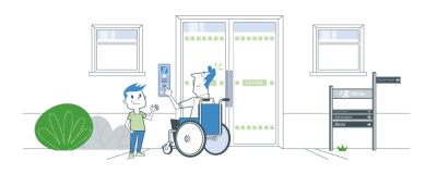Signalétique accessibilité erp