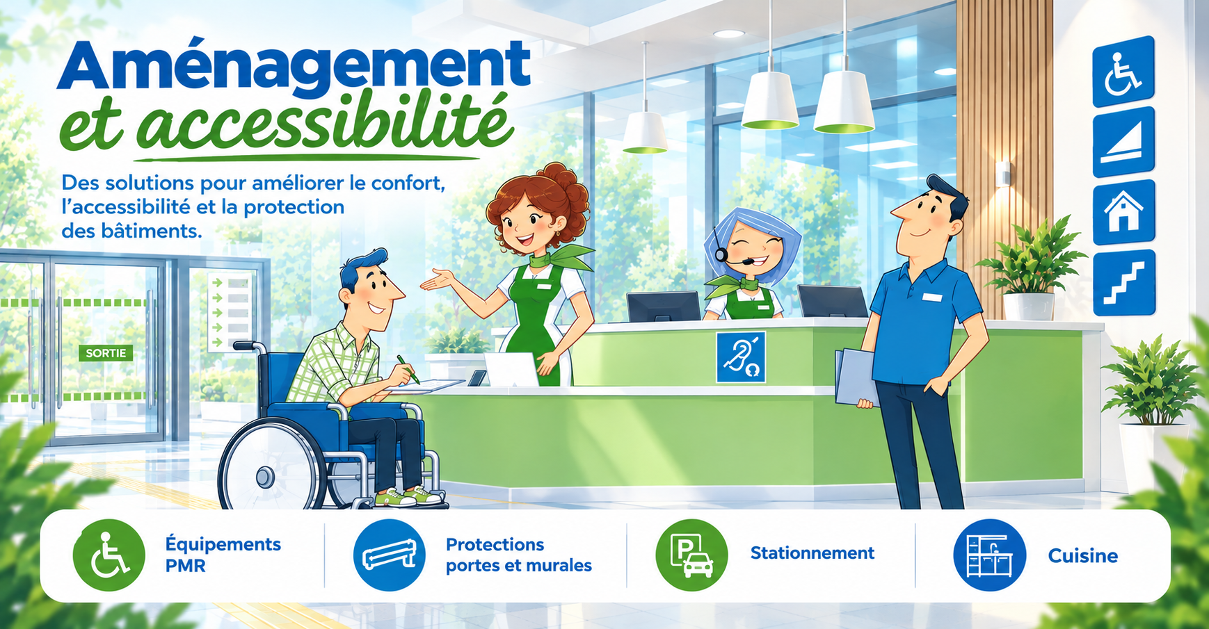 AMÉNAGEMENT & ACCESSIBILITÉ